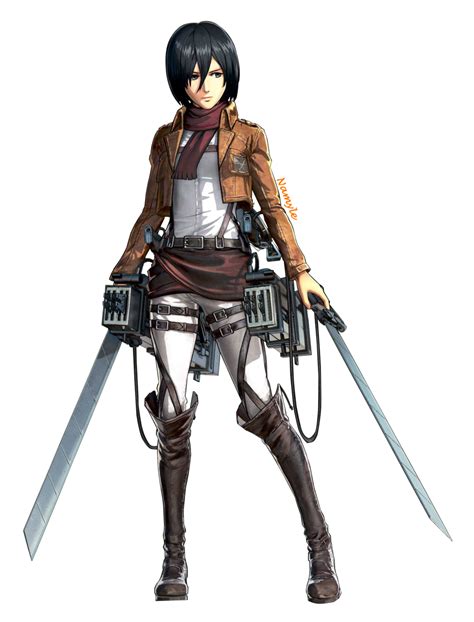 Mikasa Ackerman Render By Namyle Attack On Titan Game Attack On