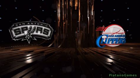 NBA San Antonio Spurs Vs Los Angeles Clippers 1st Qrt NBA Live 14