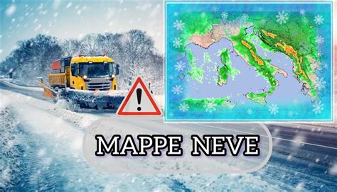 ALLERTA METEO NEVE Apoteosi BIANCA Tra Poco Con TORMENTE Di NEVE Su