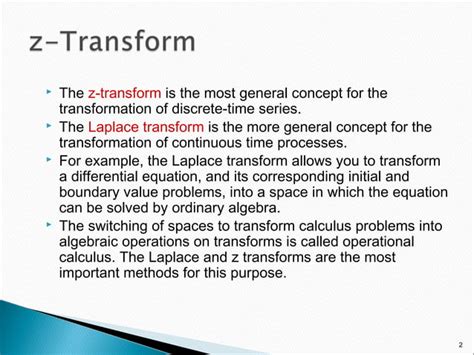 transform  inverse  transform signal  systems
