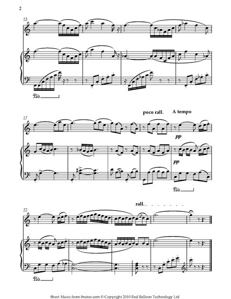 ﻿delibes Flower Duet From Lakme Sheet Music For Flute