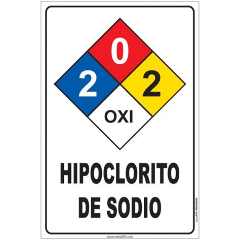 Hipoclorito De Sodio META593