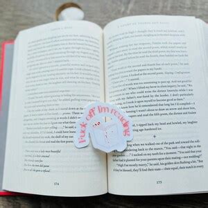 Fuck Off I M Reading Sticker Bookish Things Sticker Book Lover Sticker Holding Book