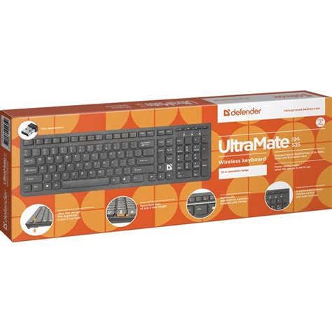 ᐉ Купить Беспроводная игровая клавиатура Defender UltraMate в Харькове ...