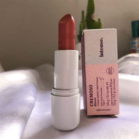 Batom Cremoso Intense Nude Obotic Rio Shopee Brasil