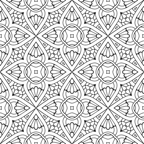 Premium Vector Beautiful Indian Traditional Seamless Pattern Black