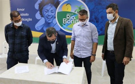 Prefeito De Rio Bonito Assina Convênio Com A Agerio Rio Bonito O Dia