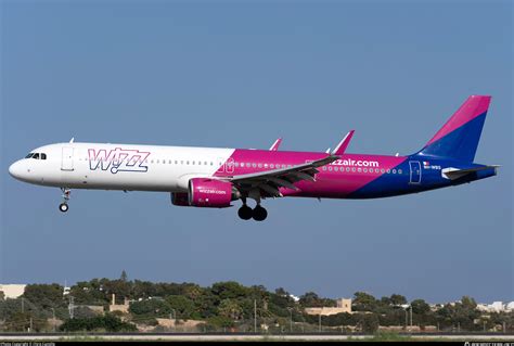 9H WBS Wizz Air Malta Airbus A321 271NX Photo By Chris Camille ID