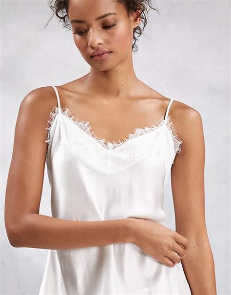 Silk Lace Trim Nightgown Nightgowns The White Company Us