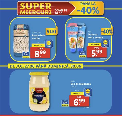 Oferte Lidl De Miercuri 26 Iunie 2024 Catalog AZ