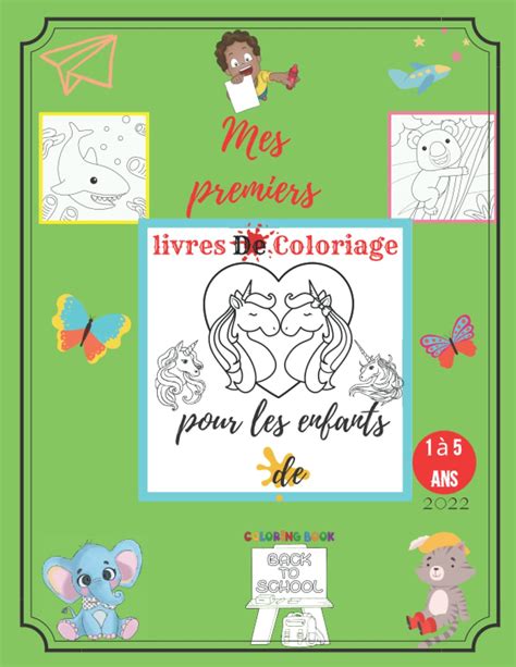 Buy Mes premiers livres de coloriage pour les enfants de 1 à 5 ans 2022