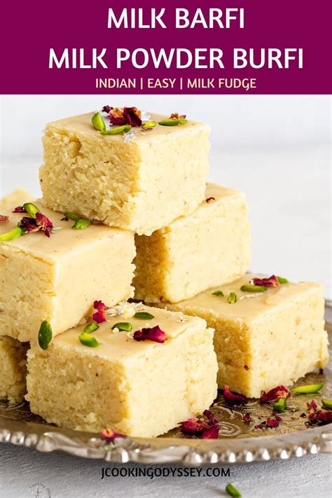 Milk Powder Burfi Milk Barfi Recipe