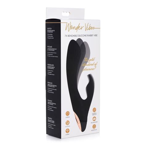 7x Bendable Silicone Rabbit Vibrator Xr Brands