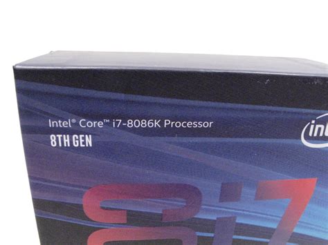 Intel Core i7-8086k Limited Edition Processor 5.0 GHz LGA 1151 300 ...