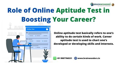 Aptitude Test Role Of Online Aptitude Test In Boosting Your Career