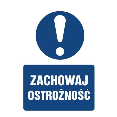 Zachowaj Ostro No Naklejka Tabliczka Sklep Z Naklejkami