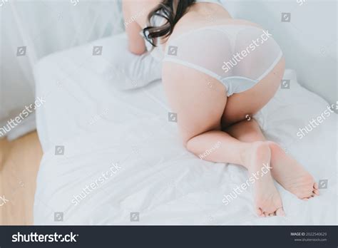 Sexy Female Buttocks White Lingerie Stock Photo Shutterstock