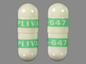 Pill Finder PLIVA 647 PLIVA 647 White Capsule Shape Medicine