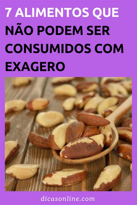 Alimentos Que N O Devem Ser Consumidos Em Exagero Alimentos