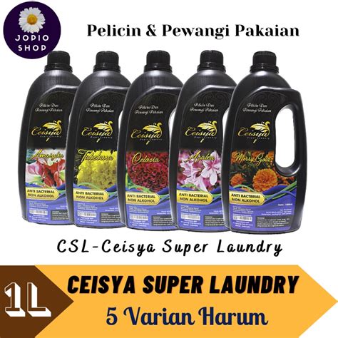 Jual Ceisya Super Laundry Pewangi Pelicin Dan Pengharum Setrika Pakaian