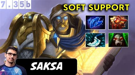 Saksa Omniknight Soft Support Dota 2 Patch 7 35b Pro Pub Gameplay