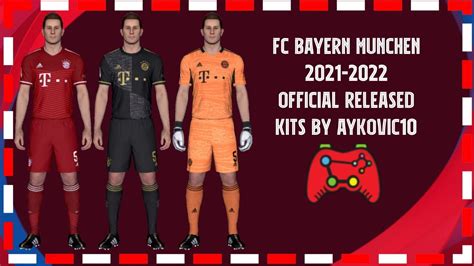 Pes Fc Bayern Munchen Official Released Kits By