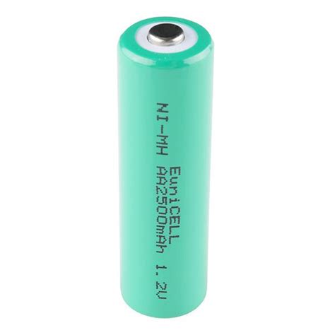 2500 MAh NiMH Battery AA Opencircuit