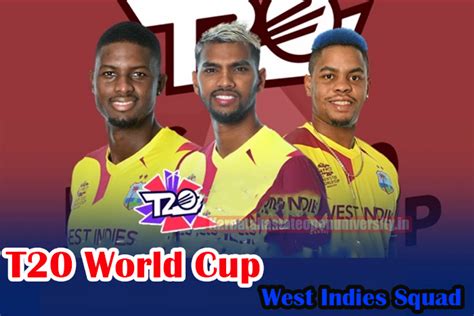 T20 World Cup West Indies Squad 2024 West Indies Team Playing