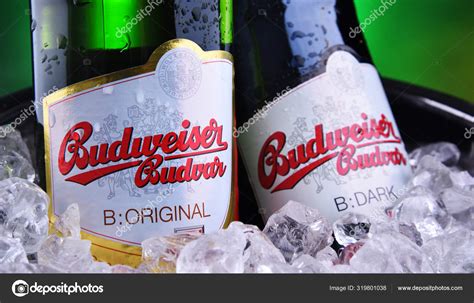 Bottles Of Budweiser Budvar Beer Stock Editorial Photo © Monticello