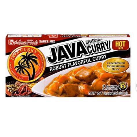 HOUSE Java Curry Hot g 日式咖喱重辣 g Newfeel Kinabutik