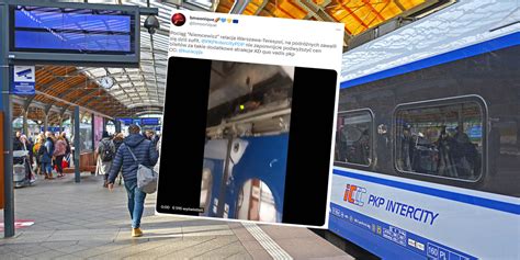 Na Podr Nych Spad Sufit Pkp Intercity Przeprasza