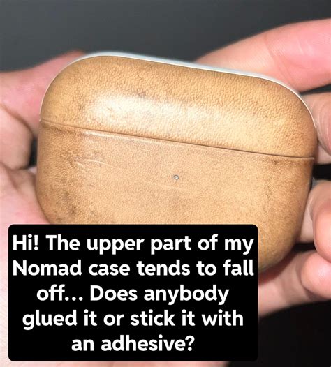 Nomad Case - upper piece problem : r/airpods