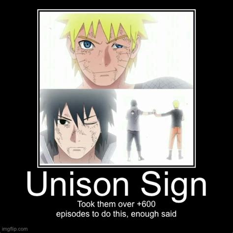 In Case Yall Didnt Know Sasuke And Naruto Actually Did The Unison