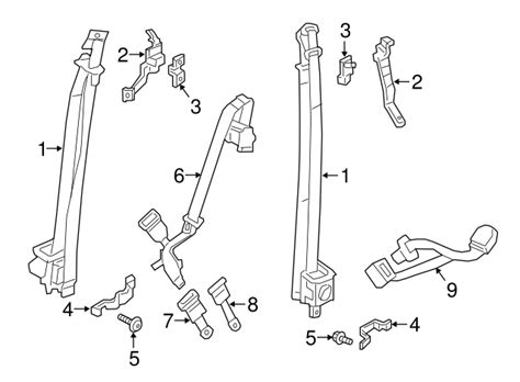 Fu A Outer Belt Assembly Nissan Titan Nissan Parts