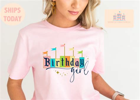 Disney Birthday Shirt Disney Birthday Girl Shirt Mickey and - Etsy