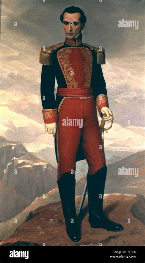 Simon bolivar painting fotografías e imágenes de alta resolución Alamy