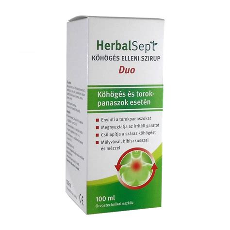 DR THEISS HERBALSEPT DUO SZIRUP KÖHÖGÉSRE 100 ML Kígyó Webpatika