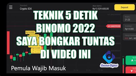 Teknik Terbaru Binomo Time Frame Detik Saya Bongkar Di Video Ini