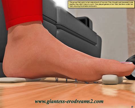 Giantess Erodreams2 Tiny Men Vs Big Foot By Ilayhu2 On Deviantart