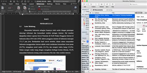 Begini Cara Membuat Daftar Pustaka Skripsi Dengan Mendeley