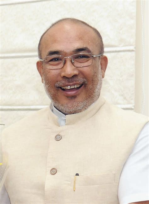 N. Biren Singh | Manipur CM N. Biren Singh visits two hospitals to take ...