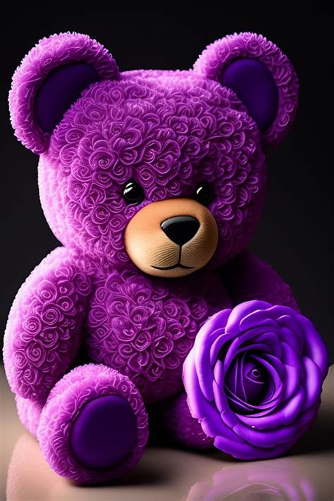 Purple Teddy Bear Images