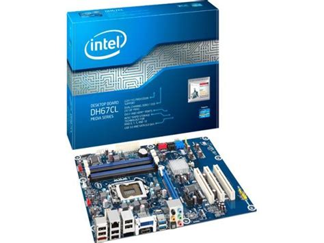 Intel Media DH67CL Desktop Motherboard - Intel H67 Express Chipset ...