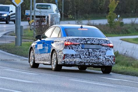 2024 Audi A3 Sedan Makes Spy Debut Hiding Minor Changes | Carscoops