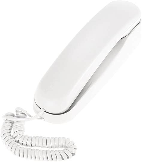 Amazon Bisofice Corded Landline Phone White With Mute Pause