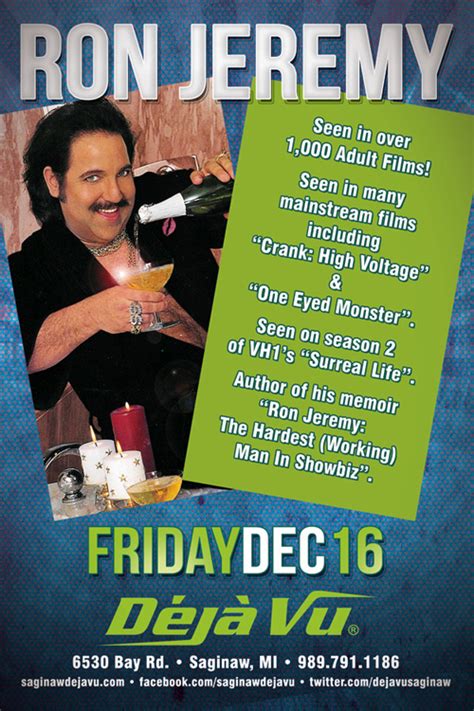 Deja Vu Saginaw On Twitter Porn Legend RON JEREMY Tonight ONLY Dance Specials Prizes All