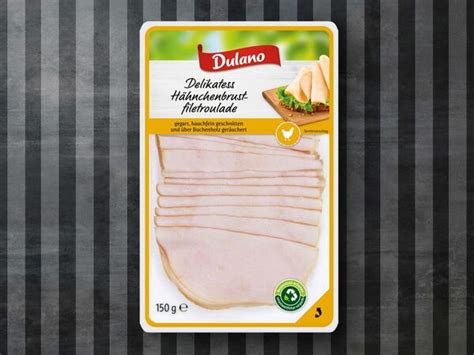 Dulano H Hnchen Gefl Gelfiletrouladen G Von Lidl F R Ansehen