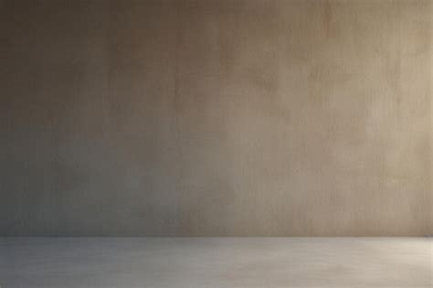 Minimalist Concrete Wall And Floor Texture Premium Ai Generated Image