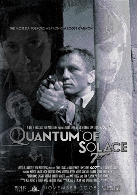 James Bond Quantum Of Solace Movie Poster Design Wonderhowto