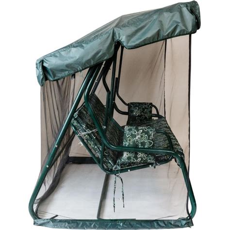 Купить Садовые качели МебельСад Куба (210х140х170), 3-х местные ...